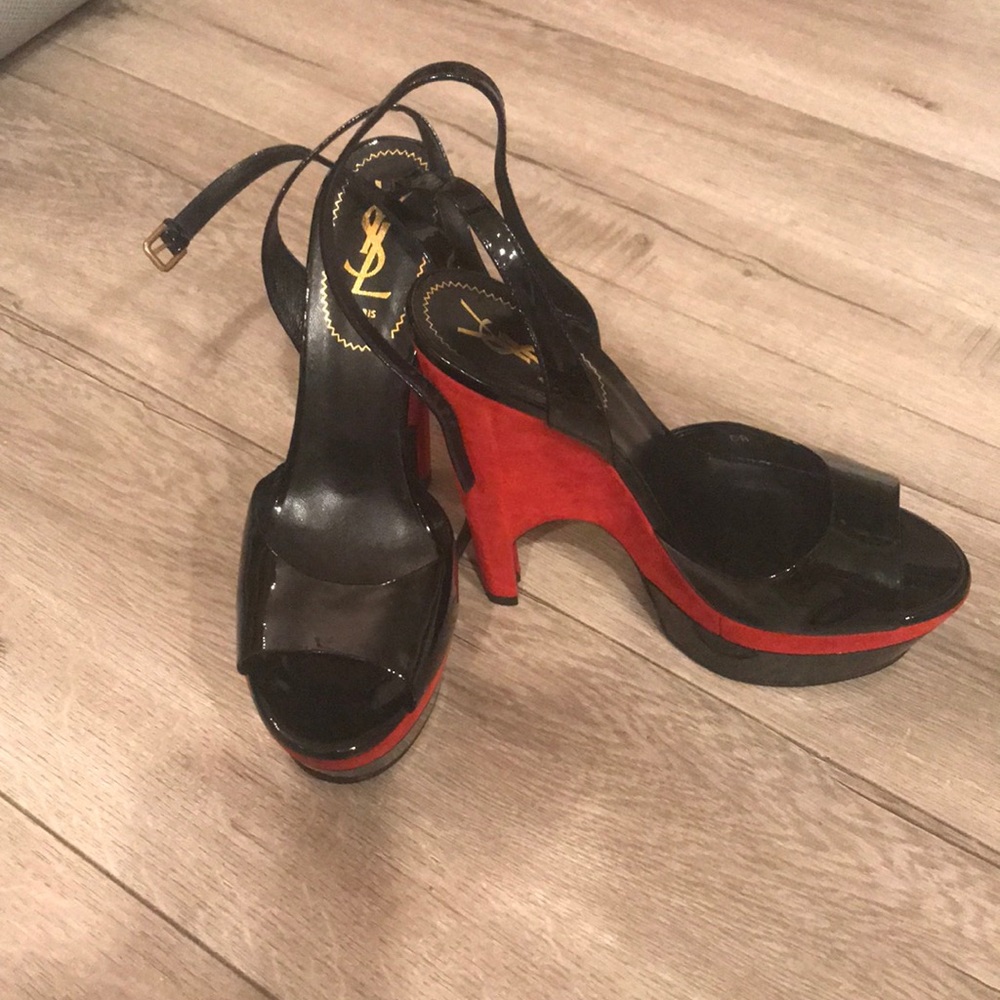 Yves Saint Laurent YSL Platform Wedge/Heels